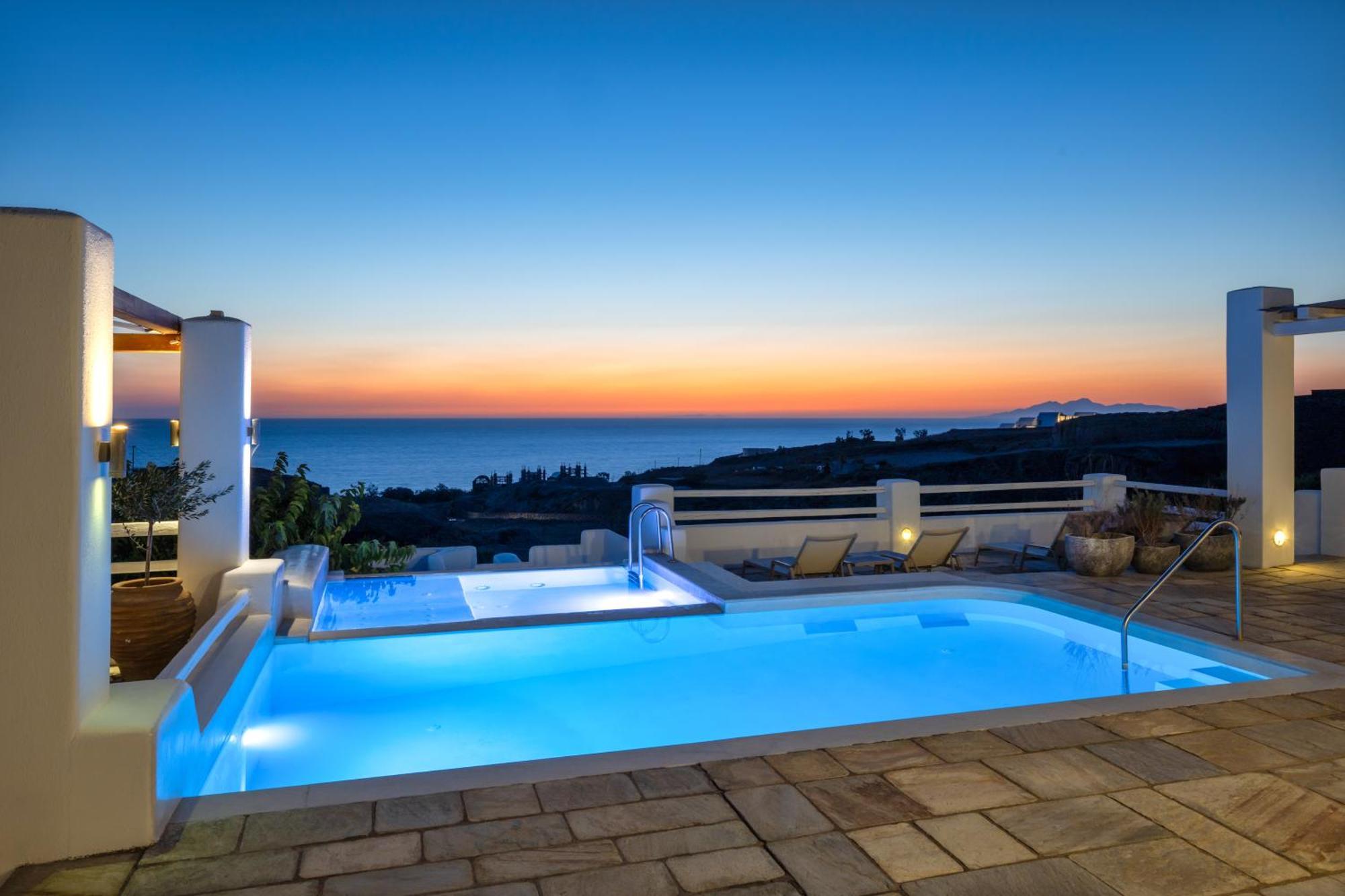 Anema Boutique Hotel & Villas Santorini Vourvoulos Bagian luar foto