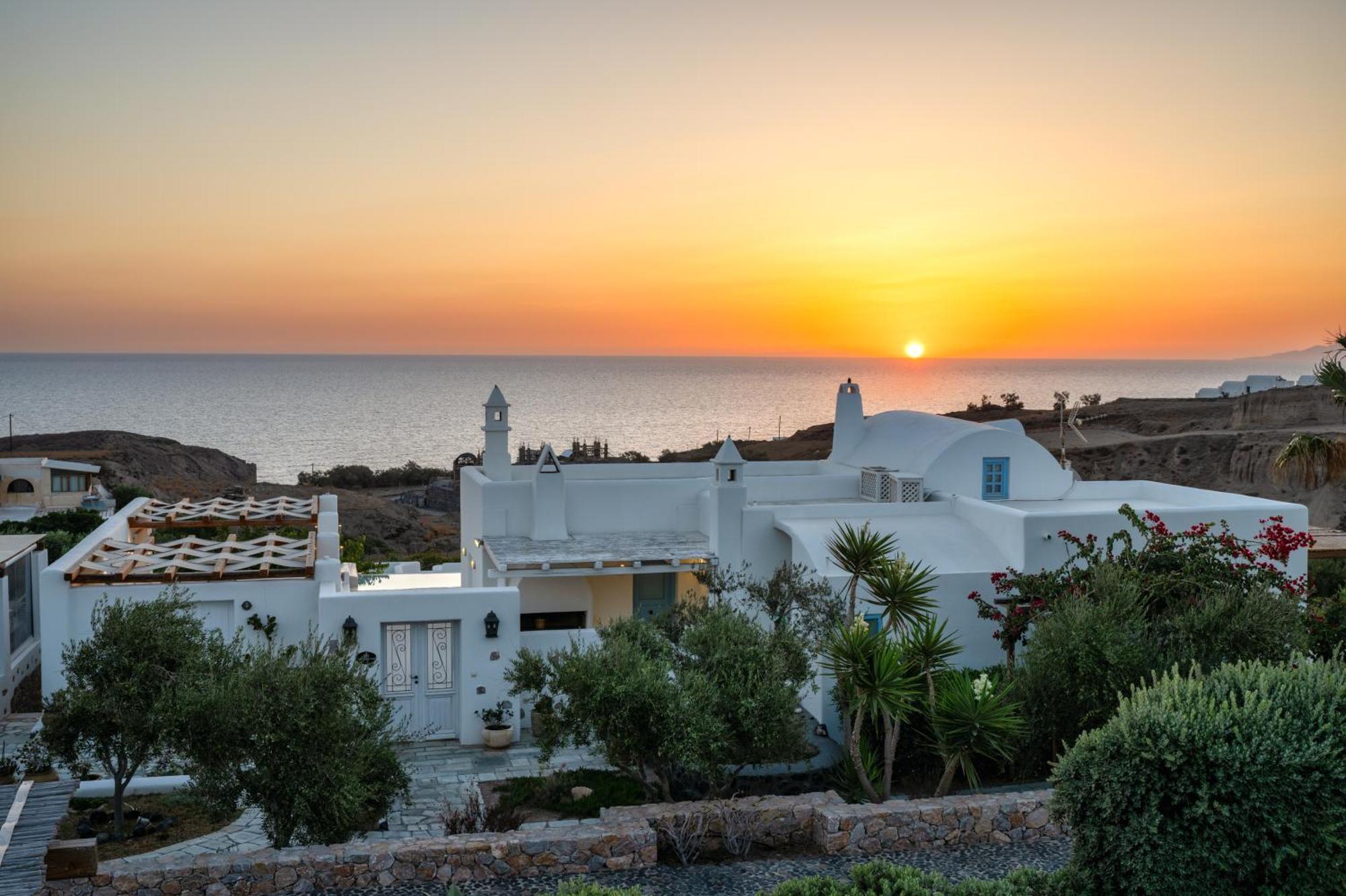 Anema Boutique Hotel & Villas Santorini Vourvoulos Bagian luar foto