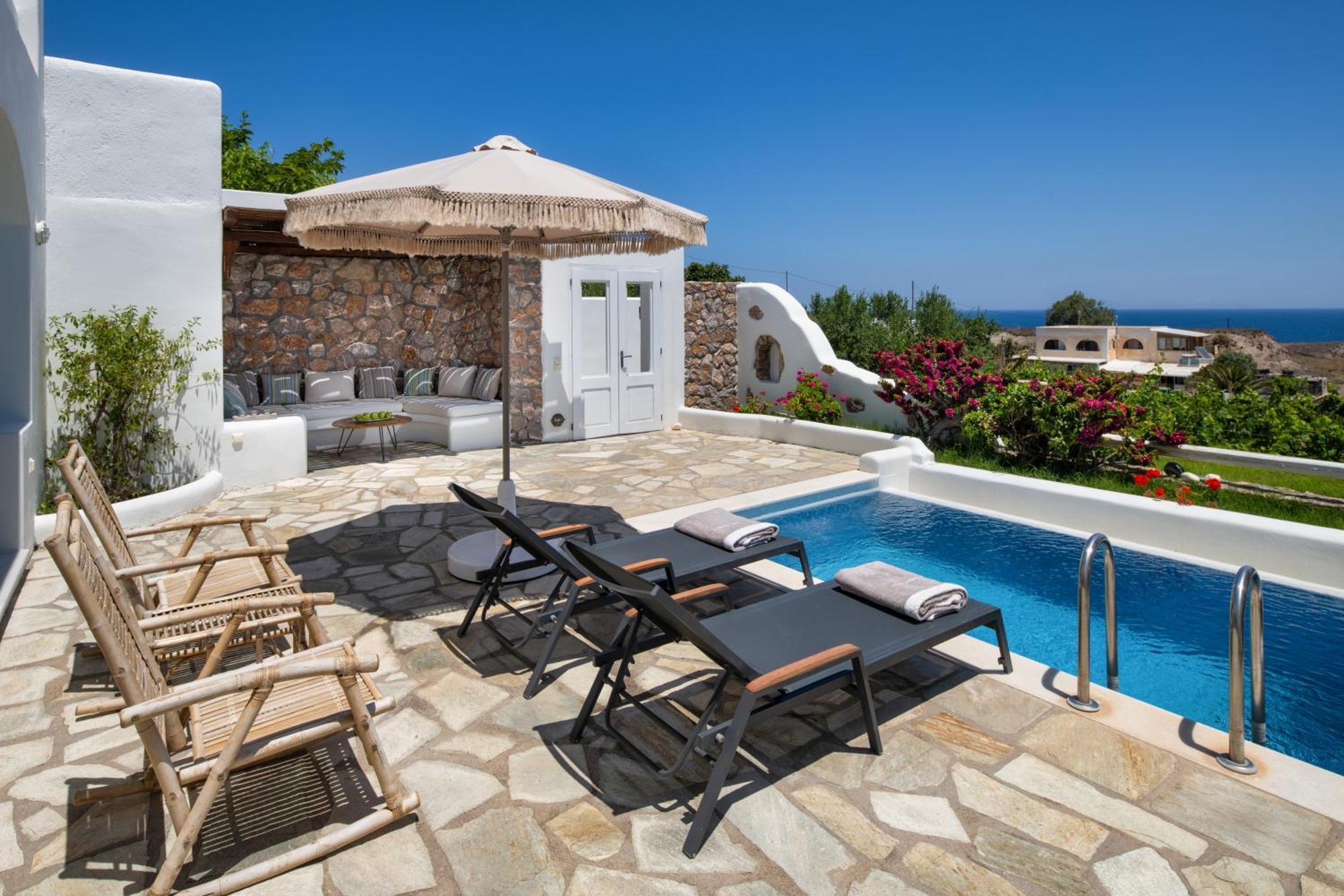 Anema Boutique Hotel & Villas Santorini Vourvoulos Bagian luar foto
