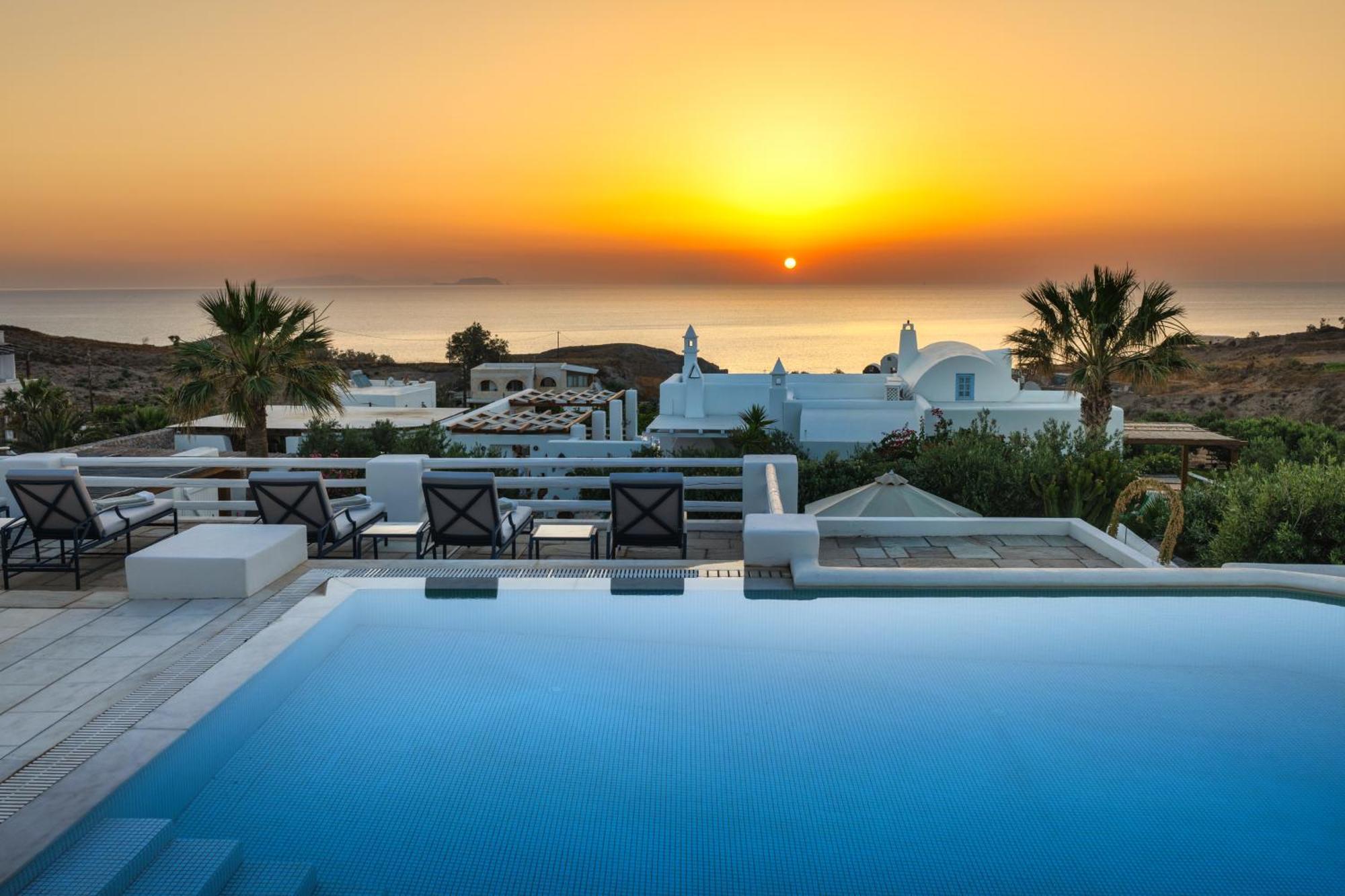 Anema Boutique Hotel & Villas Santorini Vourvoulos Bagian luar foto