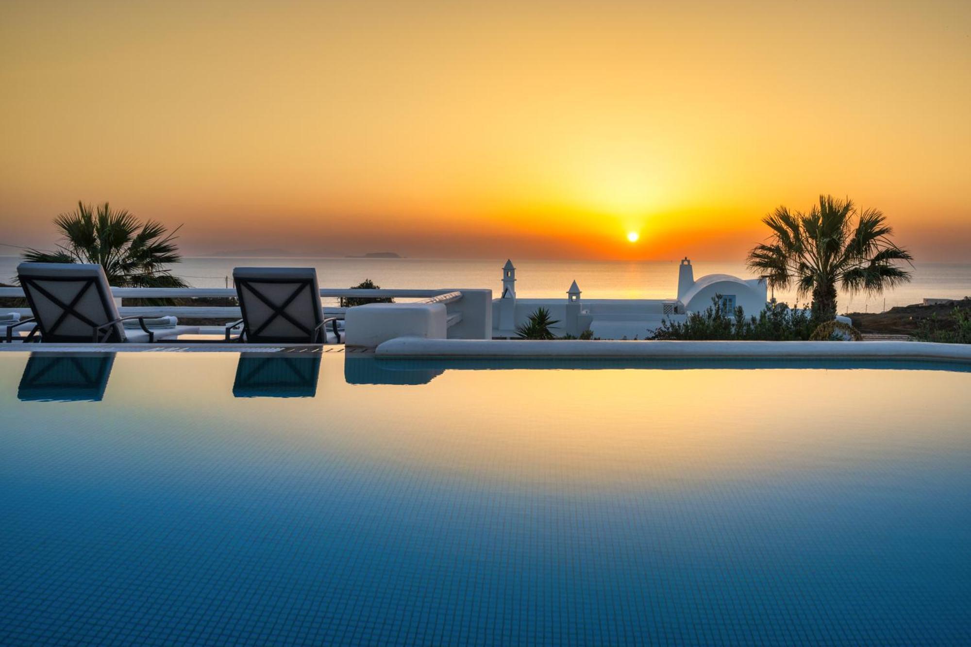 Anema Boutique Hotel & Villas Santorini Vourvoulos Bagian luar foto