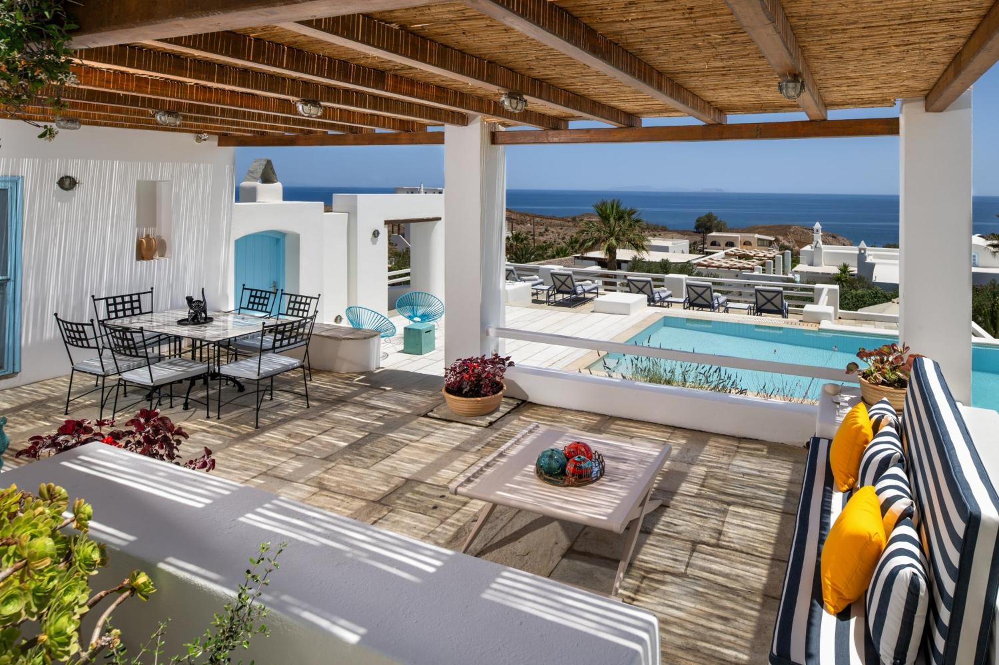 Anema Boutique Hotel & Villas Santorini Vourvoulos Bagian luar foto